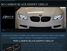 Tablet Screenshot of m3carbonblackkidneygrills.weebly.com