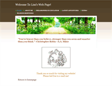 Tablet Screenshot of lisalevy.weebly.com