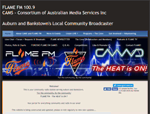 Tablet Screenshot of flame-fm.weebly.com