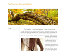 Tablet Screenshot of fashionringsblog.weebly.com