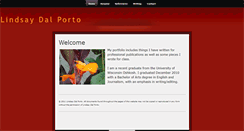 Desktop Screenshot of lindsaydalporto.weebly.com
