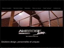 Tablet Screenshot of ambrosesolutions.weebly.com