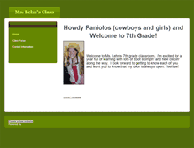 Tablet Screenshot of mslehnsclass.weebly.com