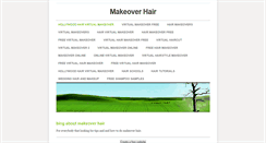 Desktop Screenshot of makeoverhaira.weebly.com