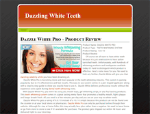 Tablet Screenshot of dazzle-white-now.weebly.com