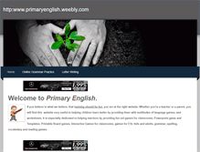Tablet Screenshot of primaryenglish.weebly.com