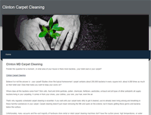 Tablet Screenshot of clintoncarpetcleaning.weebly.com