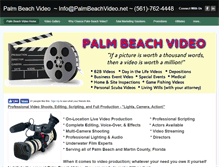 Tablet Screenshot of palmbeachvideo.weebly.com