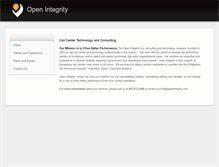 Tablet Screenshot of openintegrity.weebly.com