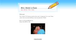 Desktop Screenshot of mrswebbsclass.weebly.com