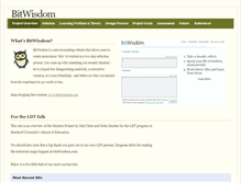 Tablet Screenshot of bitofwisdom.weebly.com