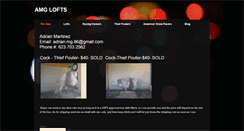 Desktop Screenshot of amglofts.weebly.com