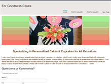 Tablet Screenshot of forgoodnesscakeshadley.weebly.com