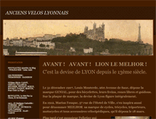 Tablet Screenshot of anciensveloslyonnais.weebly.com