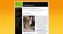 Desktop Screenshot of kittycatyo.weebly.com