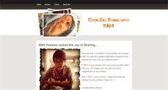 Desktop Screenshot of cookeatsharewithsam.weebly.com