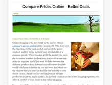 Tablet Screenshot of compare-prices-online.weebly.com