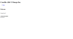 Desktop Screenshot of concilioalfayomega.weebly.com