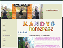 Tablet Screenshot of kandy.weebly.com