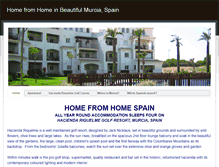Tablet Screenshot of homefromhomespain.weebly.com