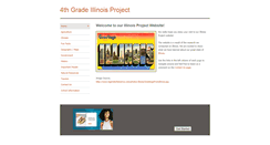 Desktop Screenshot of illinoisproject.weebly.com