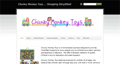 Desktop Screenshot of chunkymonkeytoys.weebly.com