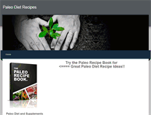 Tablet Screenshot of paleodietrecipe.weebly.com