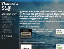 Tablet Screenshot of normans.weebly.com