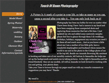 Tablet Screenshot of dawnsphotos2010.weebly.com