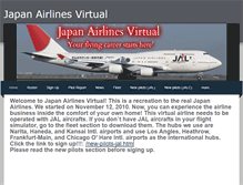 Tablet Screenshot of japanairlinesvirtual.weebly.com