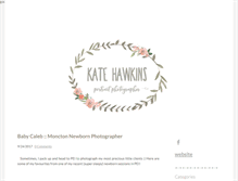 Tablet Screenshot of katehawkinsphotography.weebly.com