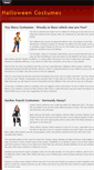 Mobile Screenshot of halloweencostumes4u.weebly.com