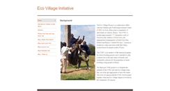 Desktop Screenshot of ecovillagelamuria.weebly.com