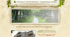Desktop Screenshot of luxstanovi.weebly.com
