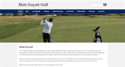 Desktop Screenshot of mattguyattgolf.weebly.com