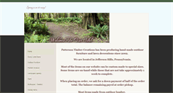 Desktop Screenshot of pattersontimbercreations.weebly.com