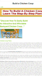 Mobile Screenshot of buildyourownchickencoop.weebly.com
