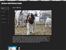 Tablet Screenshot of brokennailmarketgoats.weebly.com