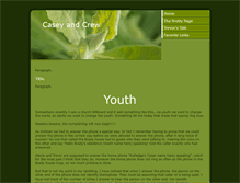 Tablet Screenshot of caseyandcrew.weebly.com