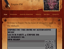 Tablet Screenshot of empirefm.weebly.com