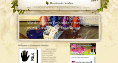 Desktop Screenshot of handmadegoodies.weebly.com