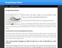 Tablet Screenshot of googlemoneyonline.weebly.com