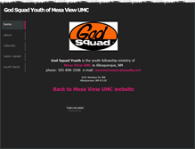 Tablet Screenshot of godsquad.weebly.com