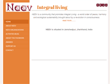 Tablet Screenshot of neev.weebly.com