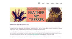 Desktop Screenshot of feathermytresses.weebly.com