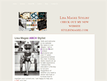 Tablet Screenshot of lisamageestylist.weebly.com