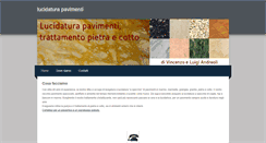 Desktop Screenshot of lucidaturapavimenti.weebly.com