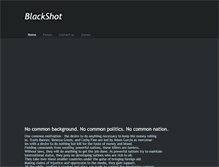 Tablet Screenshot of blackshot.weebly.com