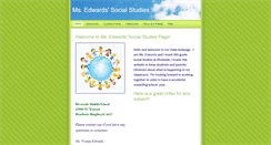 Desktop Screenshot of mrsedwards.weebly.com