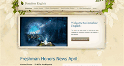 Desktop Screenshot of donahueenglish.weebly.com